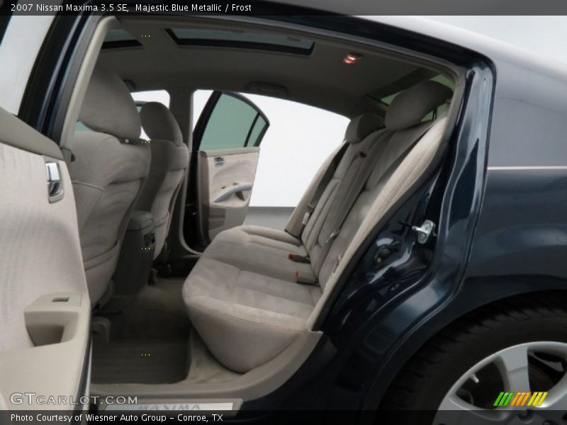 Majestic Blue Metallic / Frost 2007 Nissan Maxima 3.5 SE