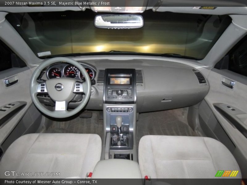 Majestic Blue Metallic / Frost 2007 Nissan Maxima 3.5 SE