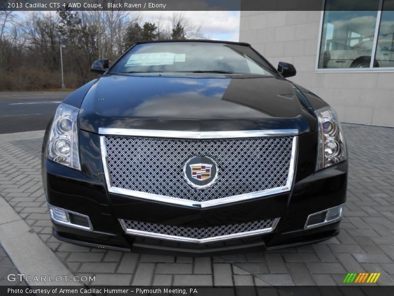 Black Raven / Ebony 2013 Cadillac CTS 4 AWD Coupe