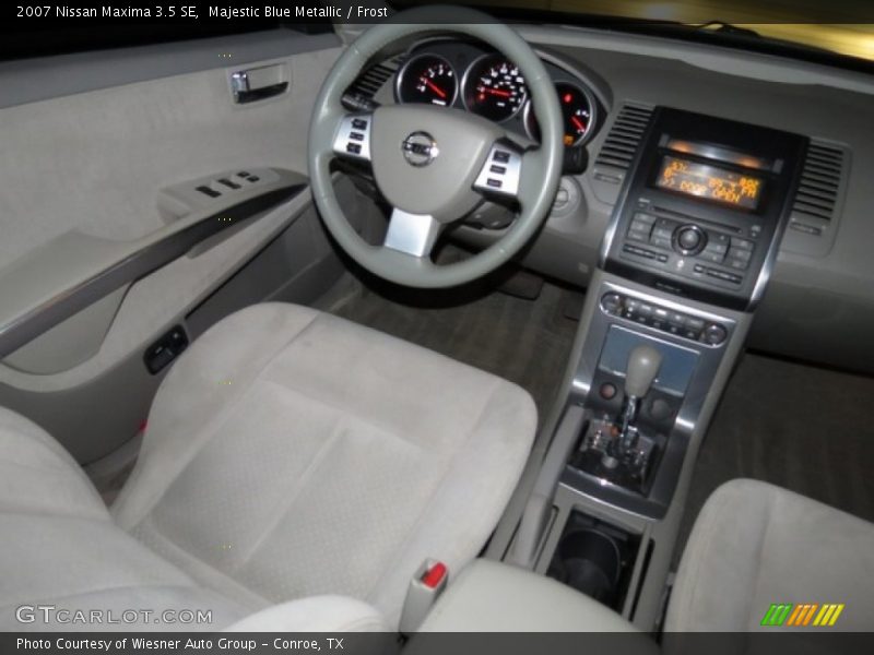 Majestic Blue Metallic / Frost 2007 Nissan Maxima 3.5 SE