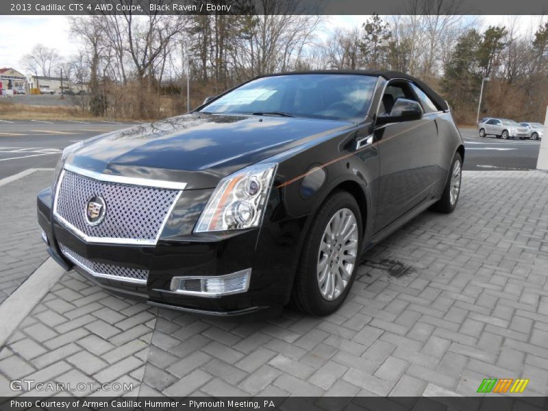 Black Raven / Ebony 2013 Cadillac CTS 4 AWD Coupe