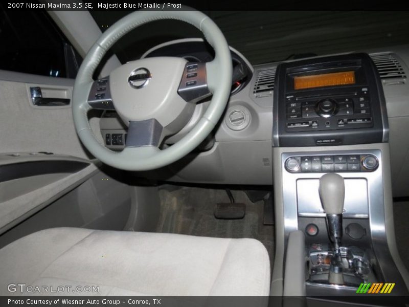 Majestic Blue Metallic / Frost 2007 Nissan Maxima 3.5 SE