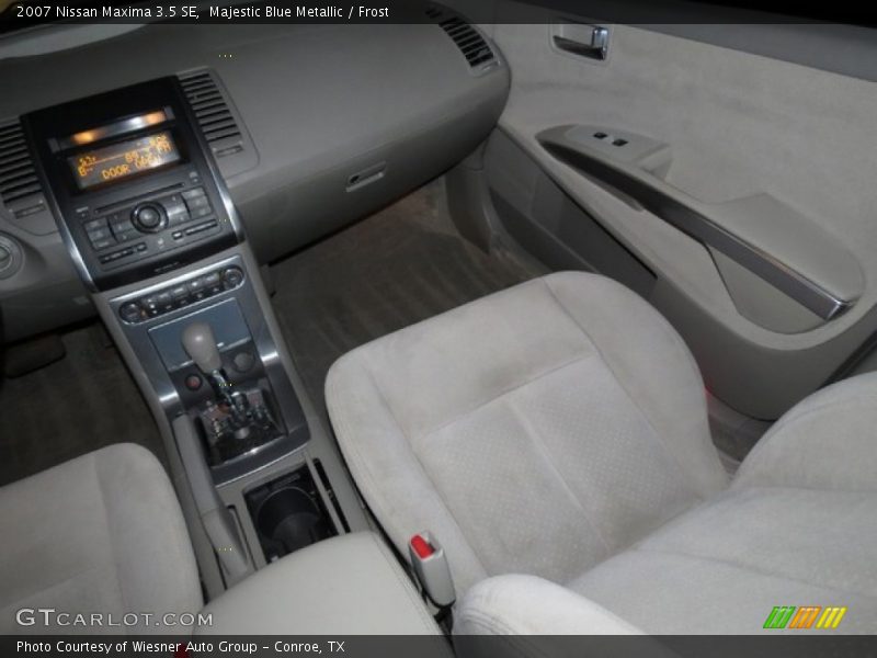 Majestic Blue Metallic / Frost 2007 Nissan Maxima 3.5 SE