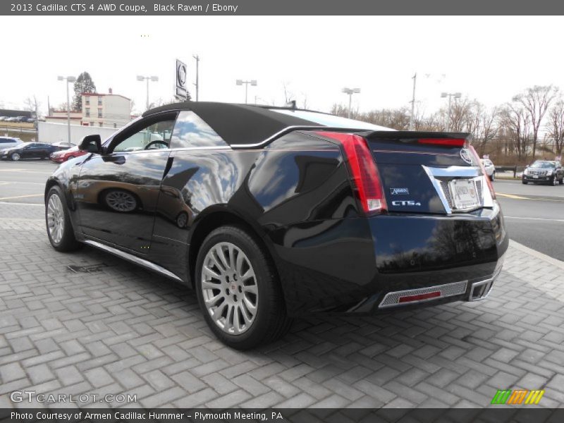 Black Raven / Ebony 2013 Cadillac CTS 4 AWD Coupe