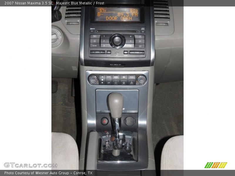 Majestic Blue Metallic / Frost 2007 Nissan Maxima 3.5 SE