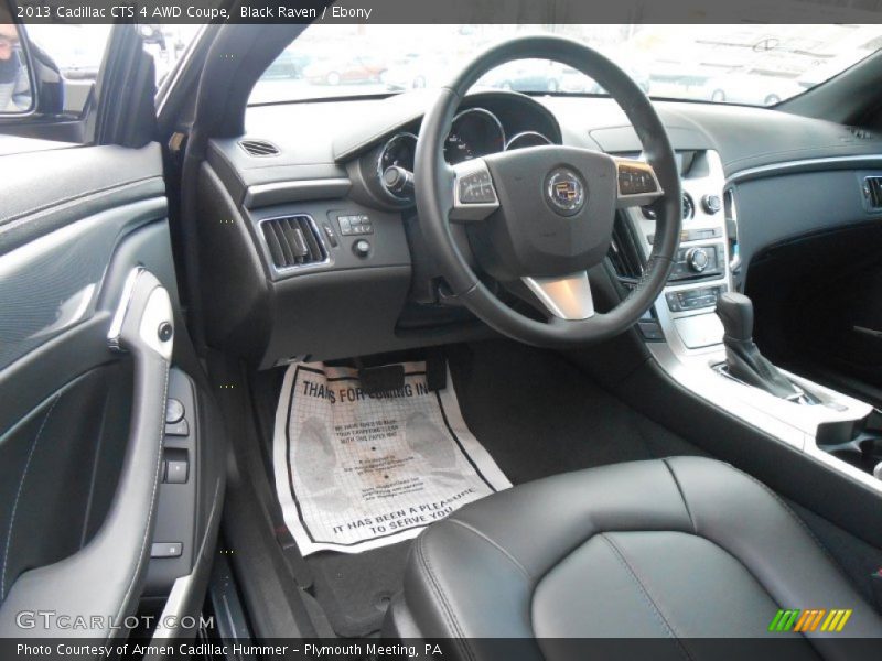 Black Raven / Ebony 2013 Cadillac CTS 4 AWD Coupe
