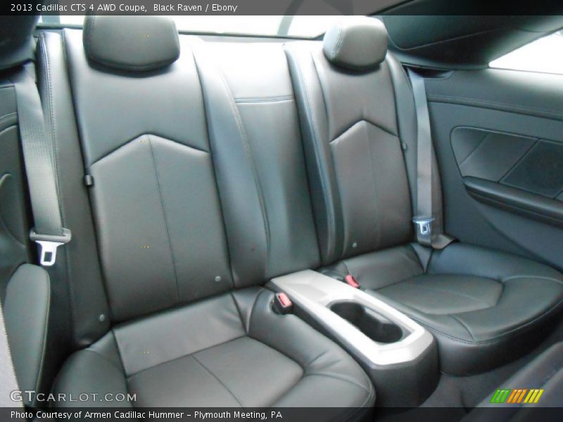 Rear Seat of 2013 CTS 4 AWD Coupe