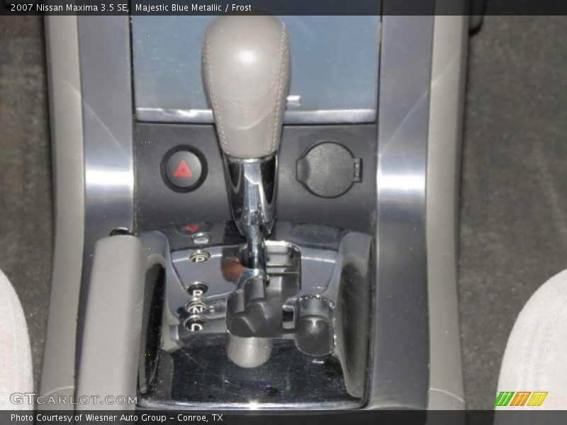 Majestic Blue Metallic / Frost 2007 Nissan Maxima 3.5 SE