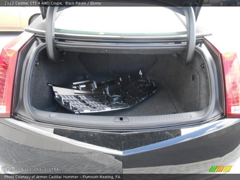  2013 CTS 4 AWD Coupe Trunk