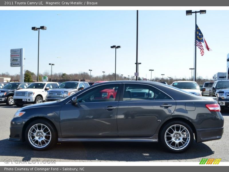 Magnetic Gray Metallic / Bisque 2011 Toyota Camry LE