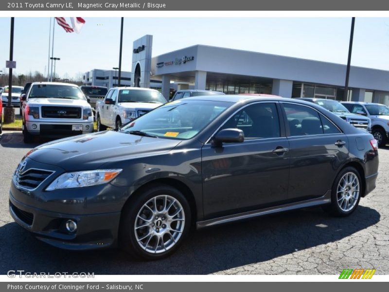Magnetic Gray Metallic / Bisque 2011 Toyota Camry LE