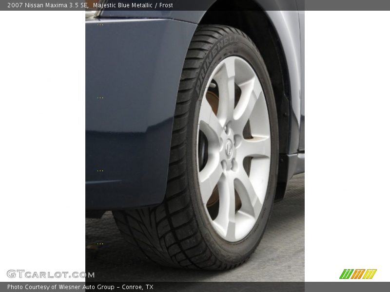 Majestic Blue Metallic / Frost 2007 Nissan Maxima 3.5 SE