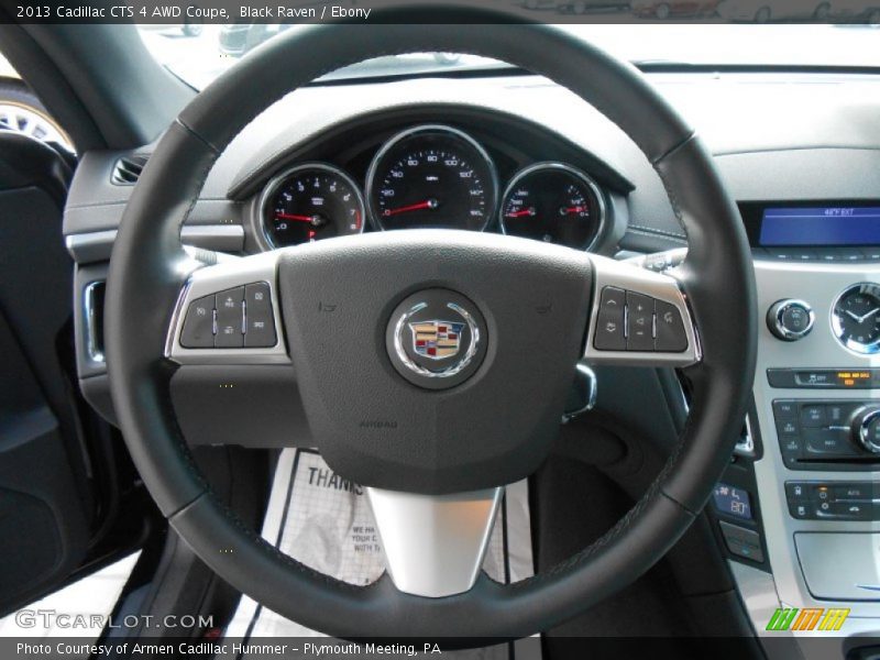  2013 CTS 4 AWD Coupe Steering Wheel