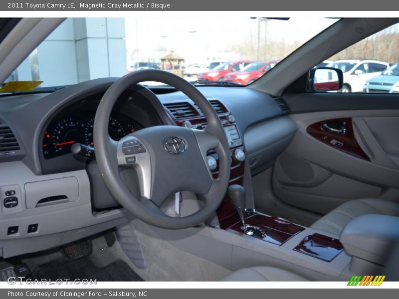 Magnetic Gray Metallic / Bisque 2011 Toyota Camry LE