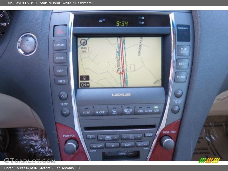 Starfire Pearl White / Cashmere 2009 Lexus ES 350