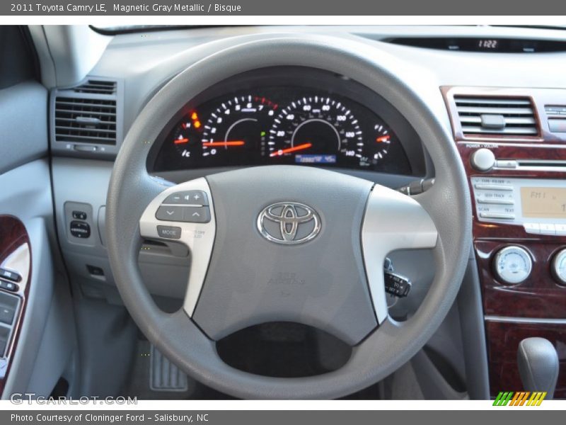 Magnetic Gray Metallic / Bisque 2011 Toyota Camry LE
