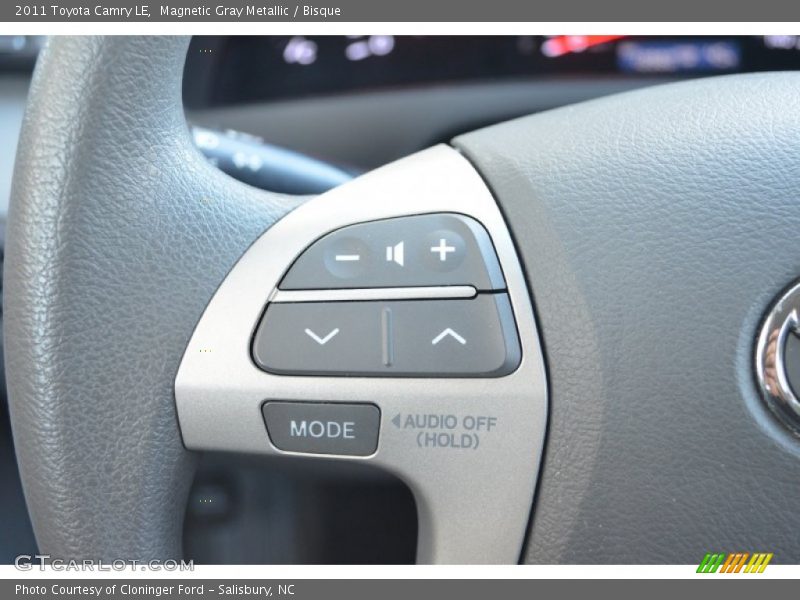 Magnetic Gray Metallic / Bisque 2011 Toyota Camry LE