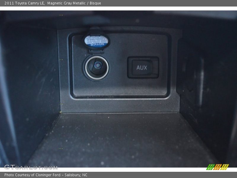 Magnetic Gray Metallic / Bisque 2011 Toyota Camry LE