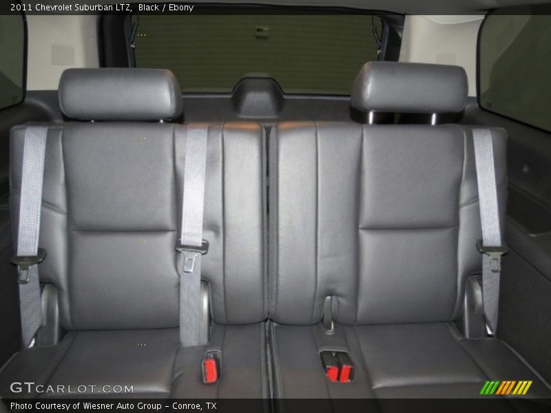 Rear Seat of 2011 Suburban LTZ