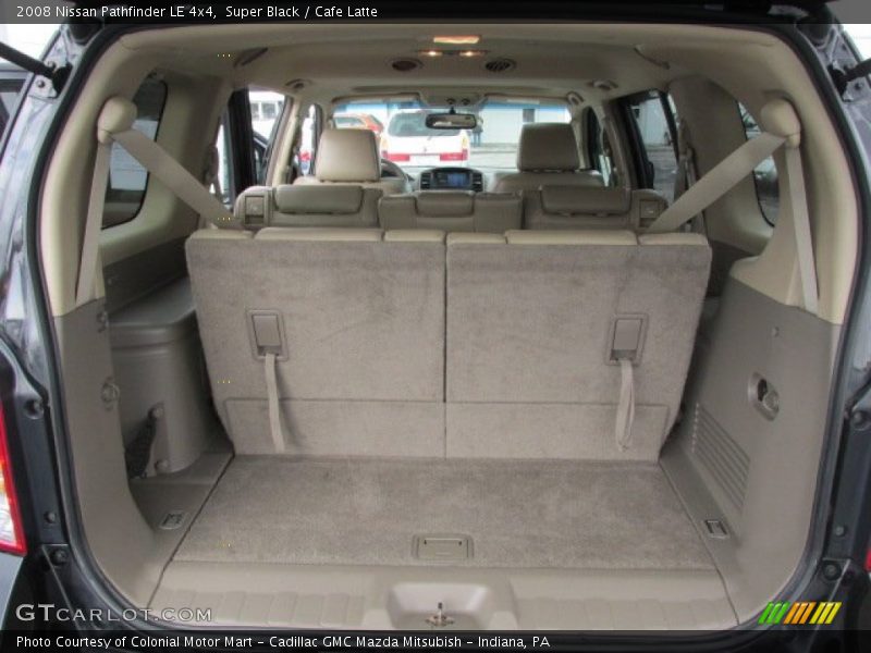 Super Black / Cafe Latte 2008 Nissan Pathfinder LE 4x4