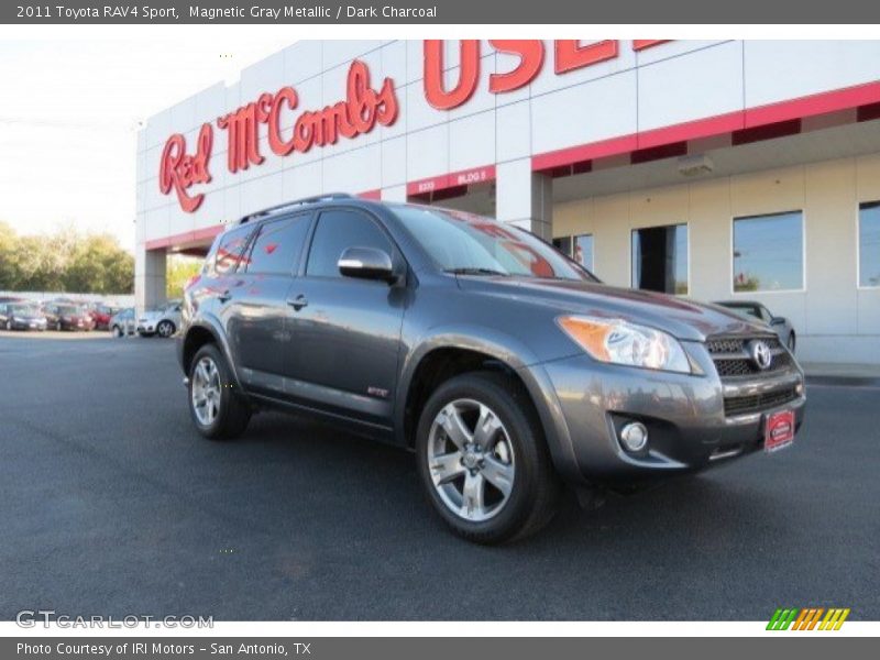 Magnetic Gray Metallic / Dark Charcoal 2011 Toyota RAV4 Sport