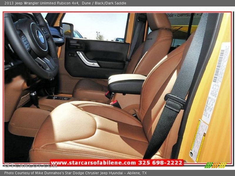Dune / Black/Dark Saddle 2013 Jeep Wrangler Unlimited Rubicon 4x4