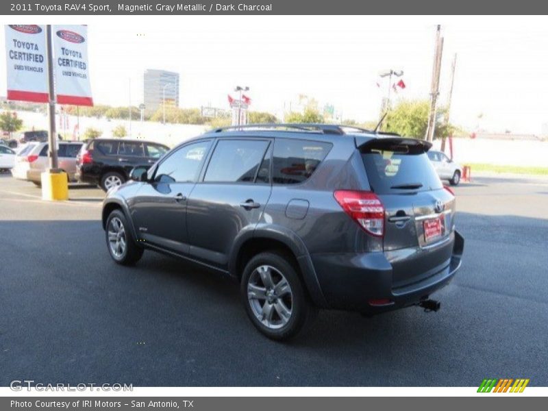 Magnetic Gray Metallic / Dark Charcoal 2011 Toyota RAV4 Sport