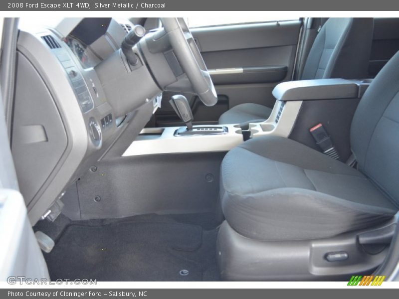 Silver Metallic / Charcoal 2008 Ford Escape XLT 4WD