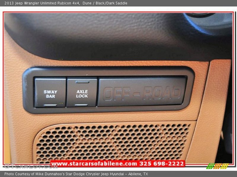 Dune / Black/Dark Saddle 2013 Jeep Wrangler Unlimited Rubicon 4x4