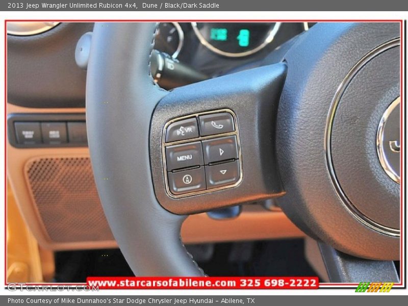 Dune / Black/Dark Saddle 2013 Jeep Wrangler Unlimited Rubicon 4x4