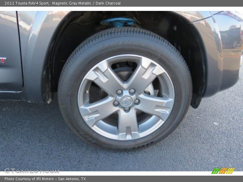 Magnetic Gray Metallic / Dark Charcoal 2011 Toyota RAV4 Sport