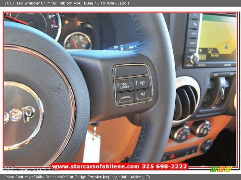 Dune / Black/Dark Saddle 2013 Jeep Wrangler Unlimited Rubicon 4x4