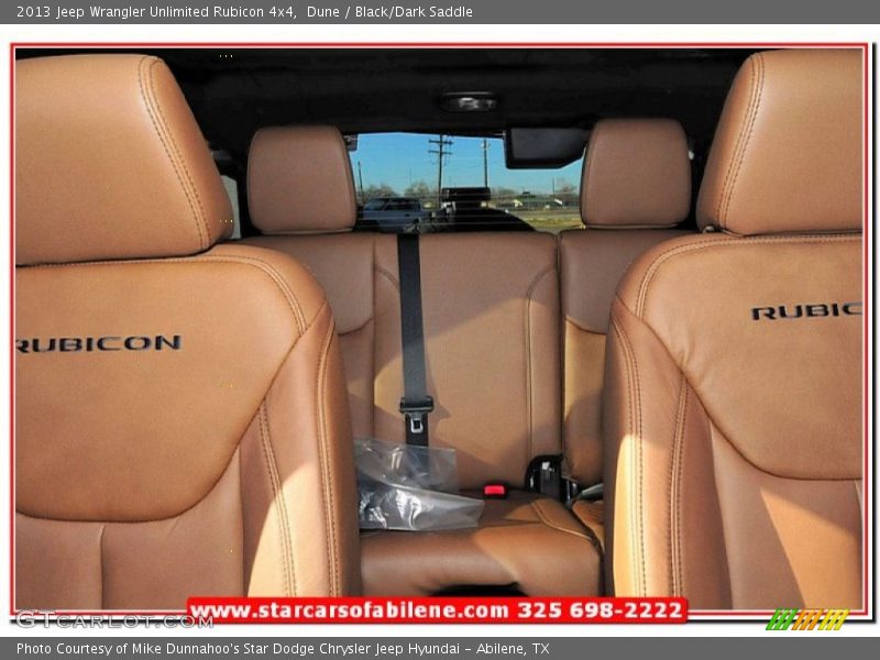 Dune / Black/Dark Saddle 2013 Jeep Wrangler Unlimited Rubicon 4x4
