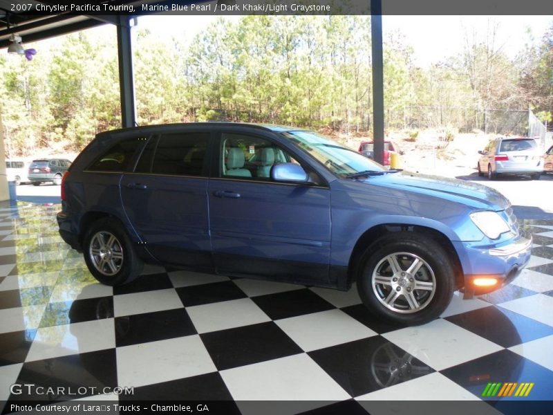 Marine Blue Pearl / Dark Khaki/Light Graystone 2007 Chrysler Pacifica Touring