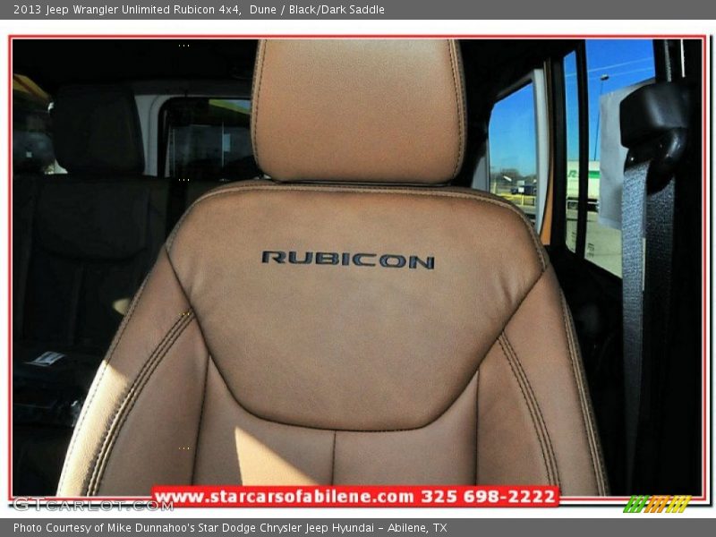 Dune / Black/Dark Saddle 2013 Jeep Wrangler Unlimited Rubicon 4x4