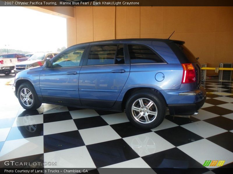 Marine Blue Pearl / Dark Khaki/Light Graystone 2007 Chrysler Pacifica Touring