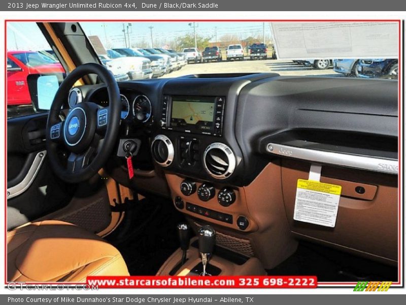Dune / Black/Dark Saddle 2013 Jeep Wrangler Unlimited Rubicon 4x4