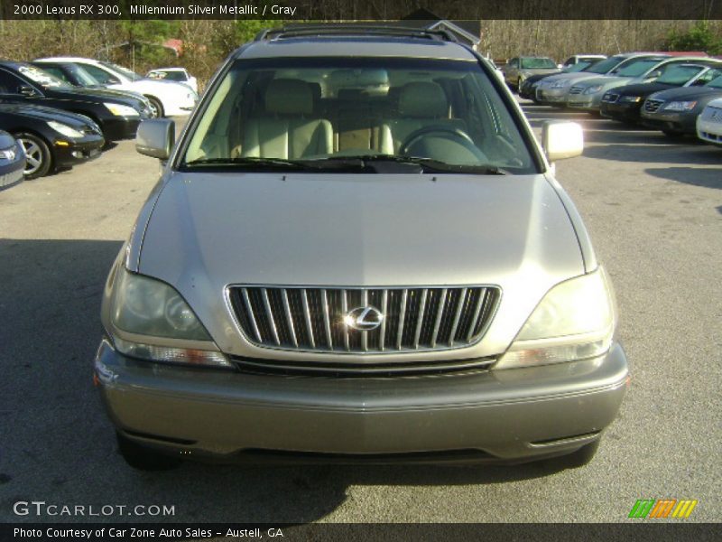 Millennium Silver Metallic / Gray 2000 Lexus RX 300