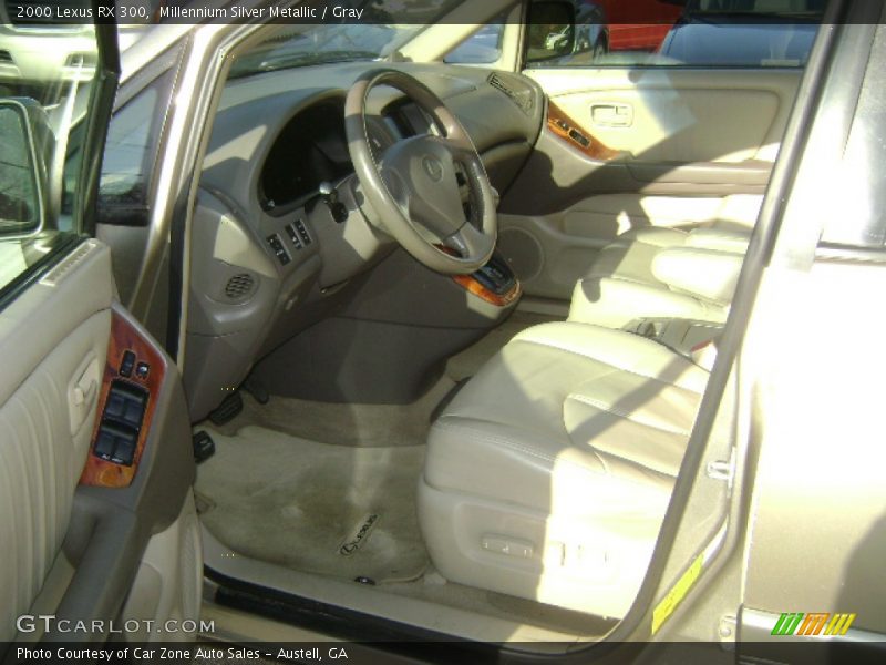 Millennium Silver Metallic / Gray 2000 Lexus RX 300
