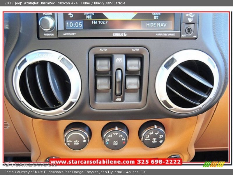 Dune / Black/Dark Saddle 2013 Jeep Wrangler Unlimited Rubicon 4x4