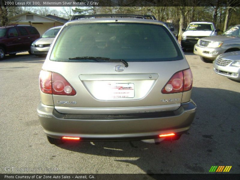 Millennium Silver Metallic / Gray 2000 Lexus RX 300