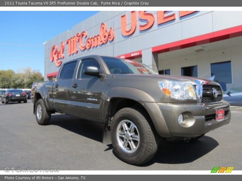 Pyrite Mica / Graphite Gray 2011 Toyota Tacoma V6 SR5 PreRunner Double Cab