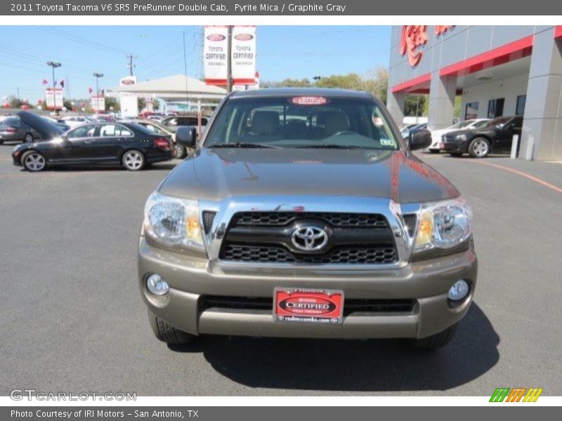 Pyrite Mica / Graphite Gray 2011 Toyota Tacoma V6 SR5 PreRunner Double Cab
