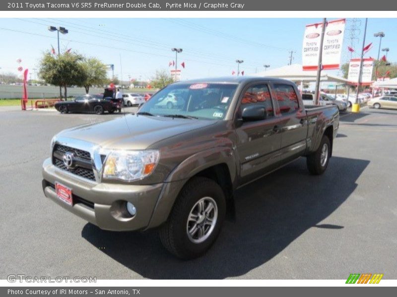 Pyrite Mica / Graphite Gray 2011 Toyota Tacoma V6 SR5 PreRunner Double Cab