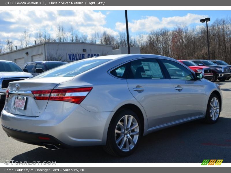 Classic Silver Metallic / Light Gray 2013 Toyota Avalon XLE
