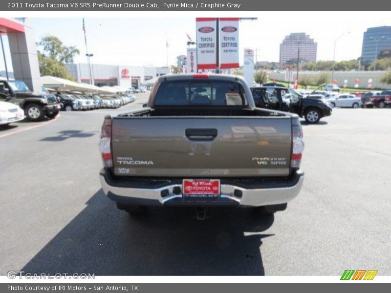 Pyrite Mica / Graphite Gray 2011 Toyota Tacoma V6 SR5 PreRunner Double Cab