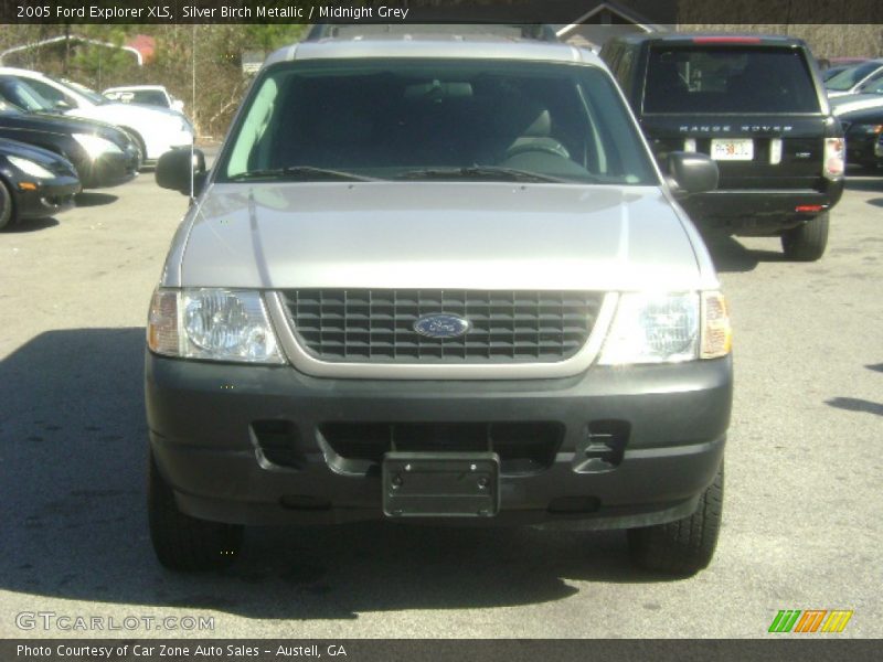Silver Birch Metallic / Midnight Grey 2005 Ford Explorer XLS