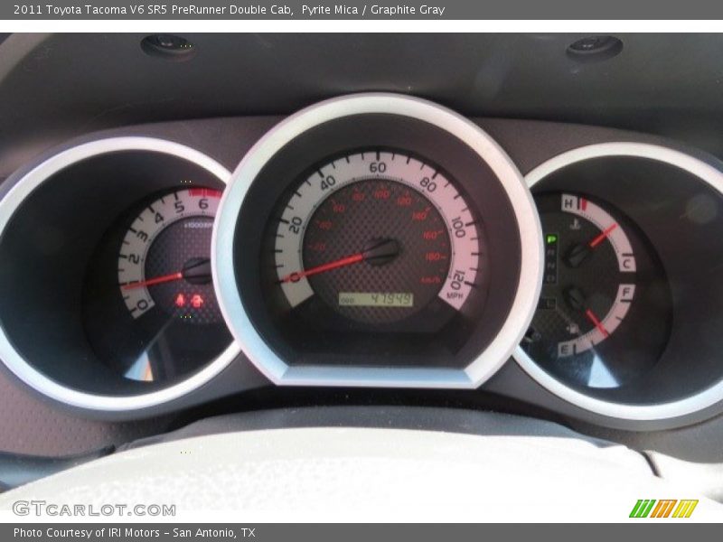 Pyrite Mica / Graphite Gray 2011 Toyota Tacoma V6 SR5 PreRunner Double Cab