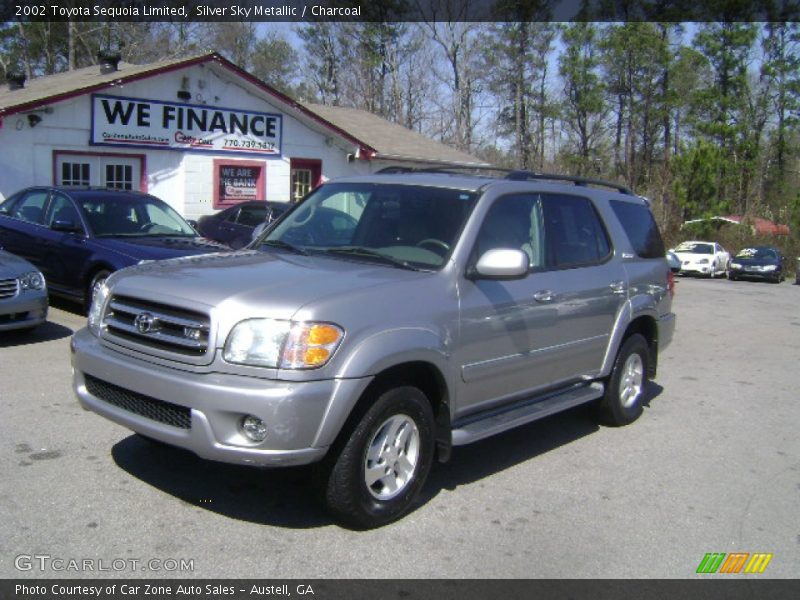 Silver Sky Metallic / Charcoal 2002 Toyota Sequoia Limited