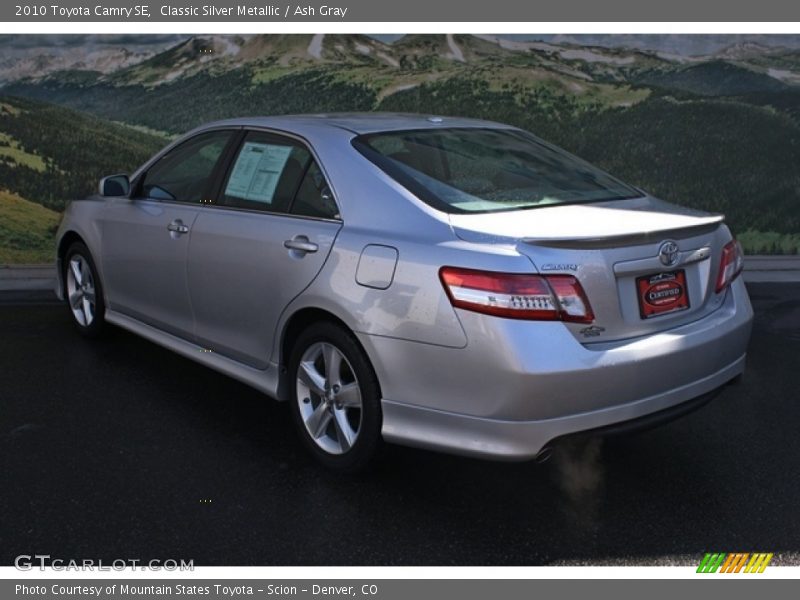 Classic Silver Metallic / Ash Gray 2010 Toyota Camry SE